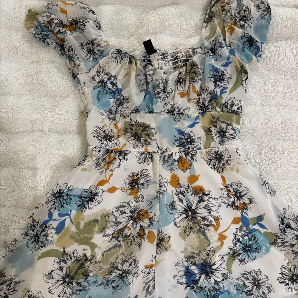 Windsor Multicolor Floral Romper